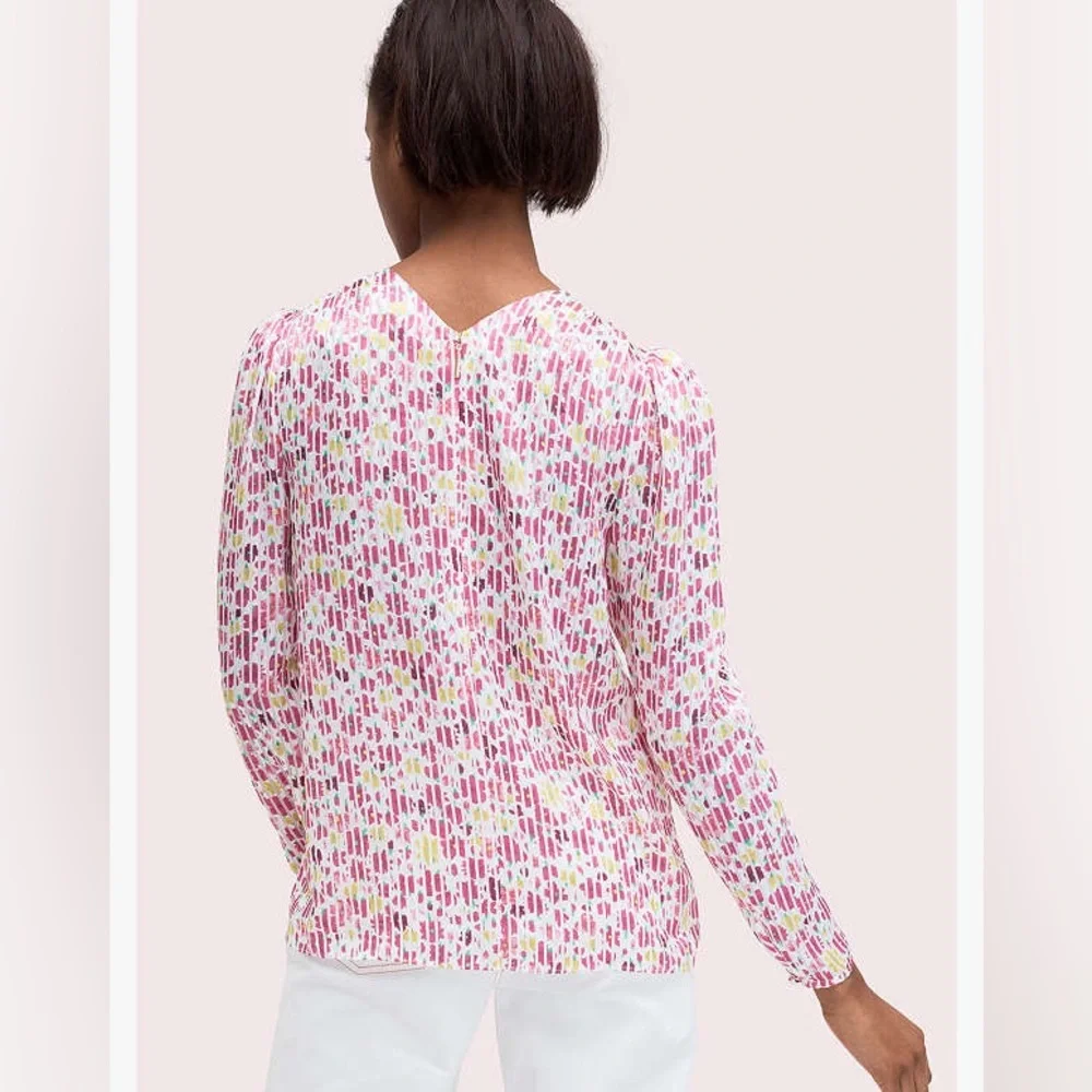NWOT Kate Spade Marker Floral Devore‎ Top
